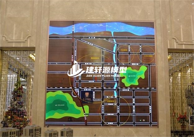 南海区域壁挂模型